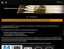 Tablet Screenshot of itworksrec.com